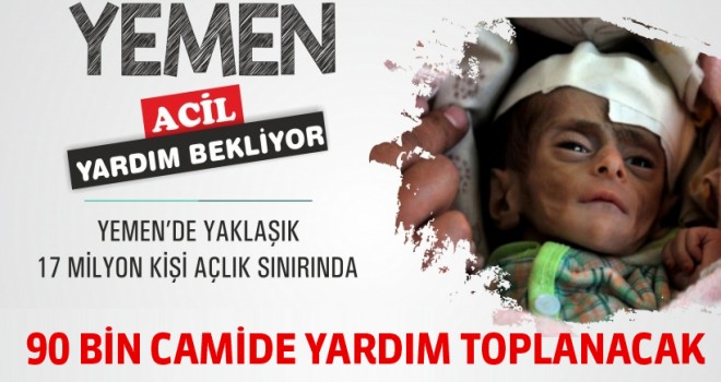 Toplanacak tüm yardımlar YEMEN için!