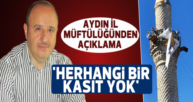 Aydın Müftülüğünden açıklama
