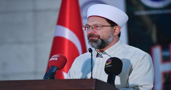 Diyanet İşleri Başkanı Ali Erbaş Erzincan'a geliyor