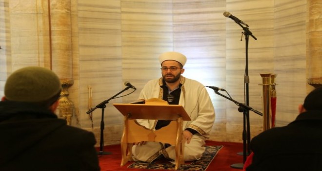 Edirne'de Cami Ders Halkaları Programları Başladı