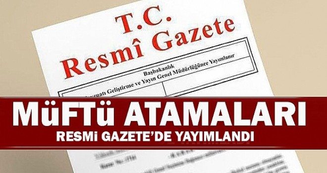 4 ile yeni müftü atandı 4 ile yeni müftü atandı