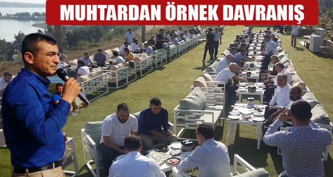 Muhtar Güngör, Din Görevlilerini Kahvaltı Programında Ağırladı Muhtar Güngör, Din Görevlilerini Kahvaltı Programında Ağırladı
