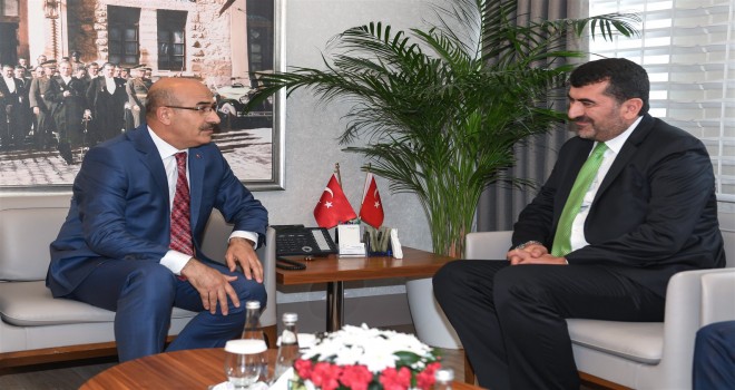 Genel Müdür Remzi Bircan Vali Mahmut Demirtaş’ı Ziyaret Etti Genel Müdür Remzi Bircan Vali Mahmut Demirtaş’ı Ziyaret Etti