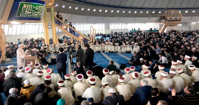 Erzincan'da 61 erkek öğrenci için hafızlık merasimi Erzincan'da 61 erkek öğrenci için hafızlık merasimi