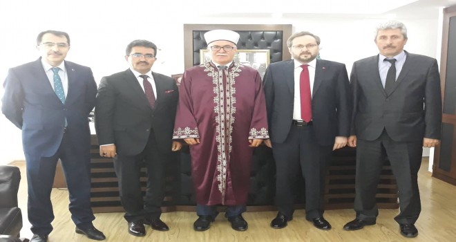 Diyanet İşleri Başkan Yardımcısı Dr. Selim Argun'un ziyareti.