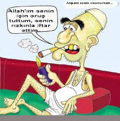 Komik Ramazan karikatürleri