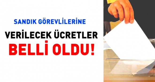 24 Haziran Seçiminde Görev Alana 306 TL