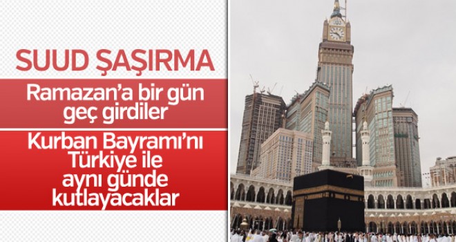 Suudi Arabistan Kurban Bayramını 21 Ağustos'ta kutlayacak