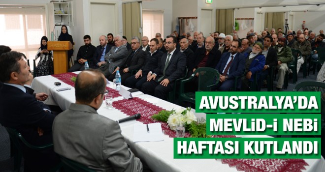 Avustralya'da Mevlid-i Nebi Haftası etkinlikleri